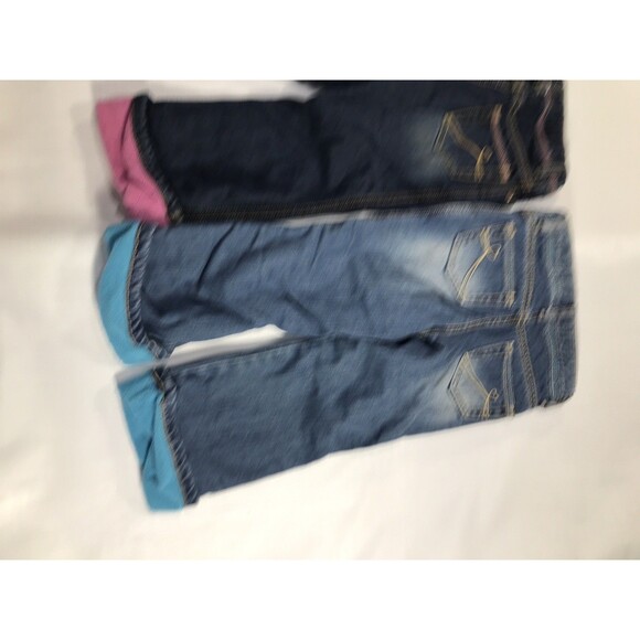 Children's Place 1989 Insulated Medium/dark Wash Girls Jeans Size 4t - Picture 8 of 9